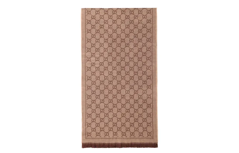 GUCCI Gg Supreme Jacquard Scarf