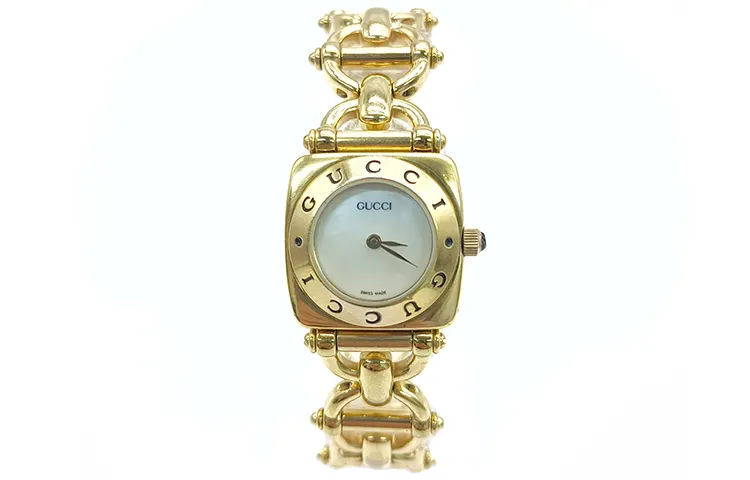 GUCCI Horsebit Collection Wrist Watches Quartz Movement Alloy Strap 21mm White Dial Unisex