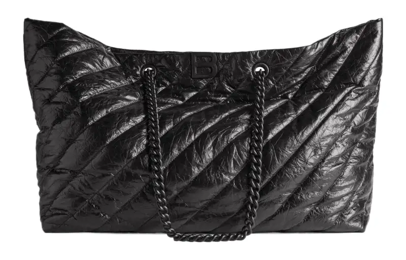 Balenciaga Crush Large Quilted Tote Bag