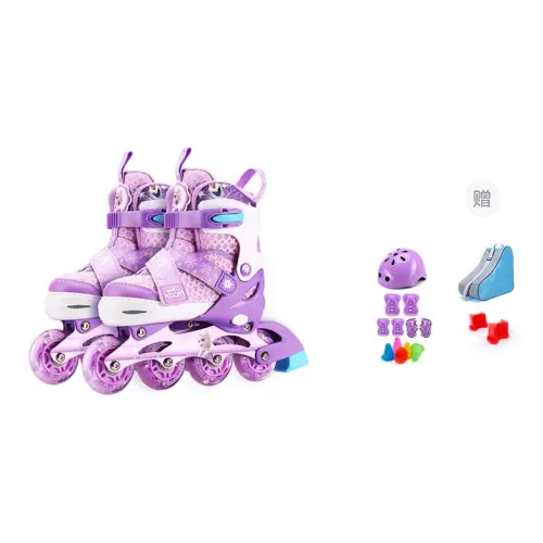 Disney Disney, children's purple breathable skates for beginners for boys