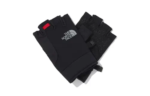 THE NORTH FACE Nylon, Polyurethane, Polyester Gloves Unisex Black