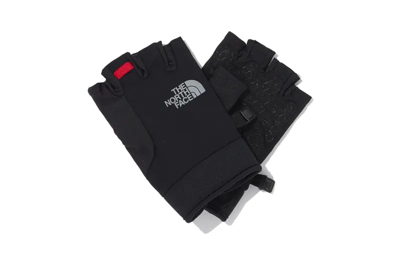 THE NORTH FACE Nylon, Polyurethane, Polyester Gloves Unisex Black