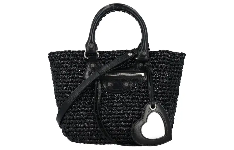 Balenciaga Le Cagole Small Panier Tote Bag