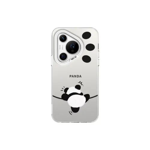 US 10 cents MSMF TPU material Cartoon creative climbing red panda men and women high-end gradient niche mobile phone case suitable for Huawei/HUAWEI/PURA70PRO+/PURA70PRO/PURA70 trend