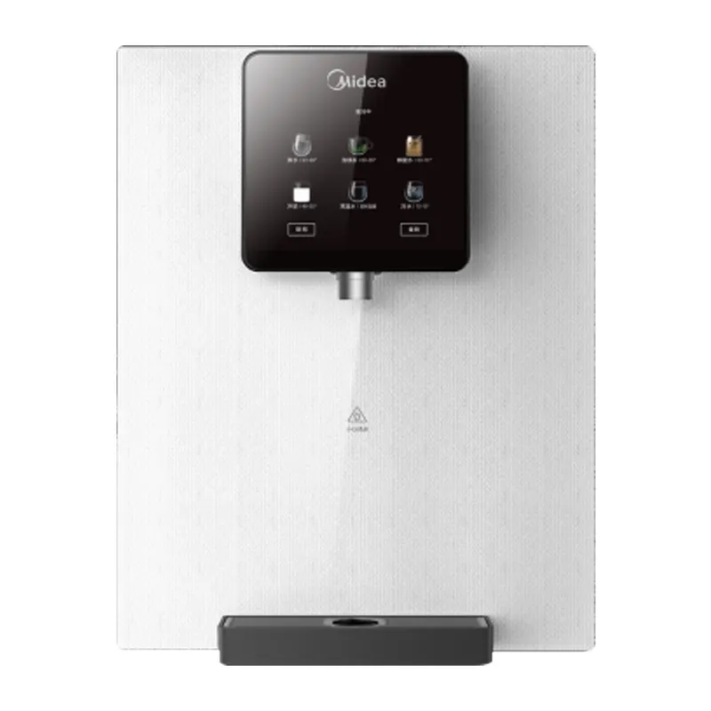 Midea Instant Hot Water Dispenser Home Water Purifier Companion White Moonlight Pipeline Machine Full Flux Adaptation 6-Segment Temperature Control Intelligent Touch Wall-mounted Direct Drinking Machine MG902-D