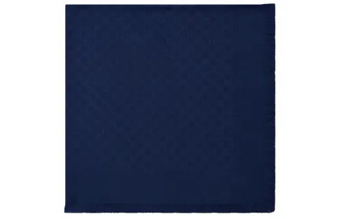 GUCCI Knit Scarves Unisex Marine Blue
