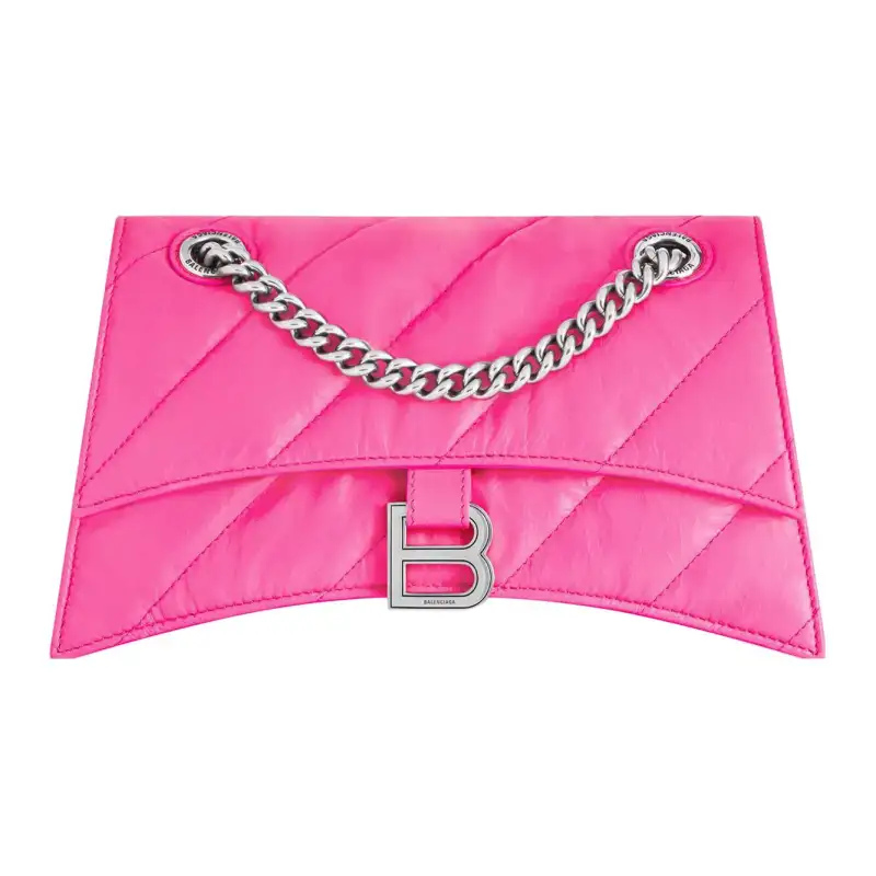 Balenciaga Small Crush Quilted Shoulder Bag