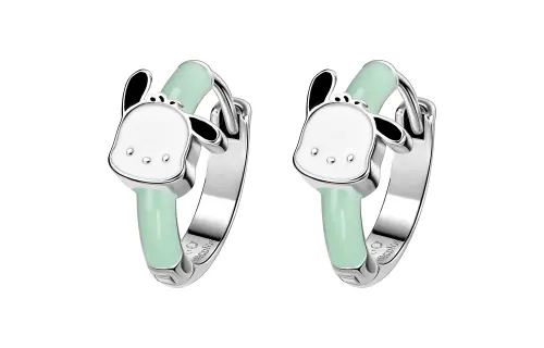 Sanrio Sanrio, mint earrings, sophisticated design cute high quality universal accessory, trend of season, simple and elegant design