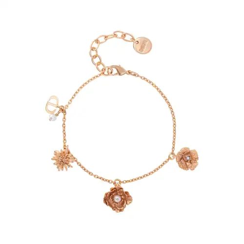 DIOR Metal, Resin Bracelets Women's Rose Gold