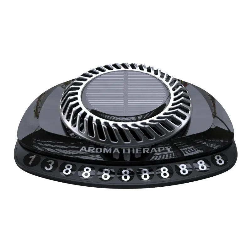 Aromatherapy solar-powered for auto, universal perfume with a light fragrance, long lasting light fragrance