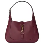 GUCCI Jackie 1961 Leather Handbag, Shoulder Bag Women's Red