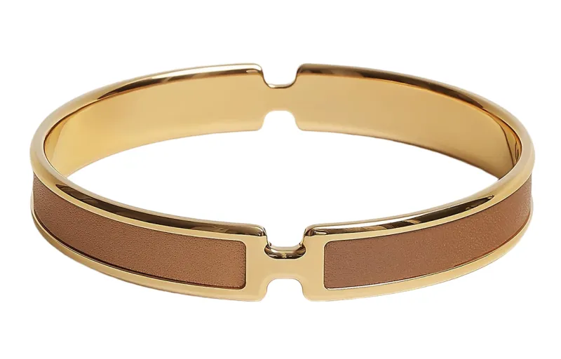 HERMES Olympe Bangles Women's Brown