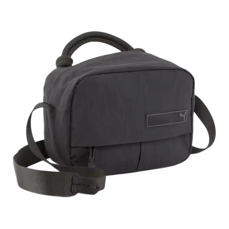 PUMA Nylon Handbag, Shoulder Bag, Crossbody Bag Regular Unisex Black