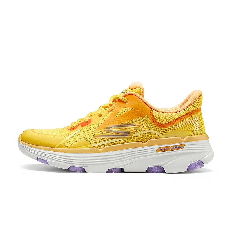 Skechers GO RUN 7.0 Low top Casual Running Shoes Women's Yellow White