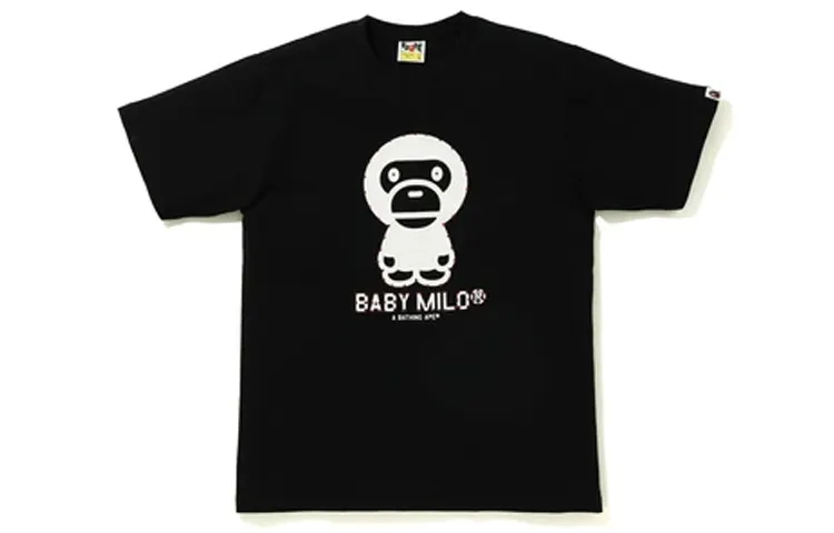 A BATHING APE T Shirts Unisex Crew Neck Moderate Straight Fit
