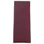 GUCCI 100% Wool Knit Scarves Unisex Fuchsia/Navy Blue Multicolor