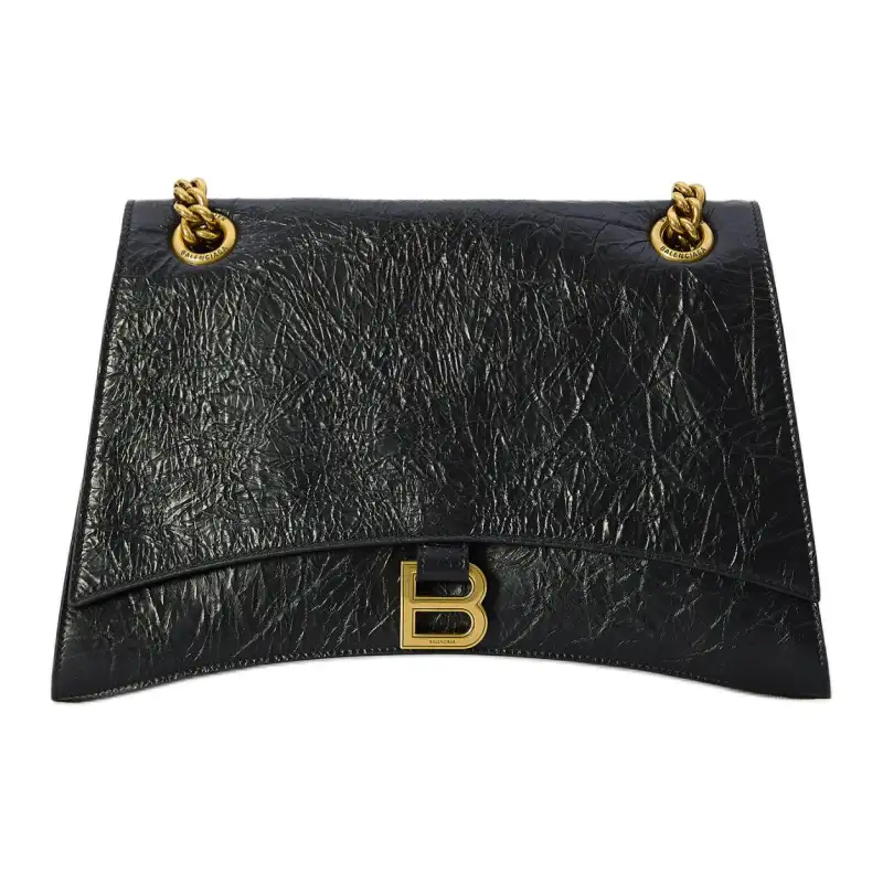 Balenciaga Medium Crush Shoulder Bag