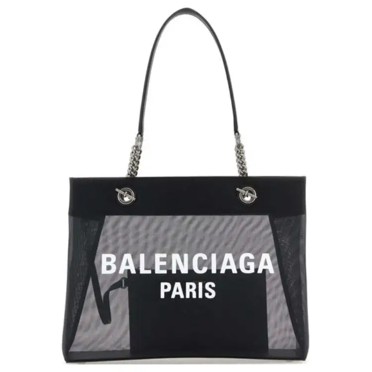 Balenciaga Logo Printed Medium Tote Bag