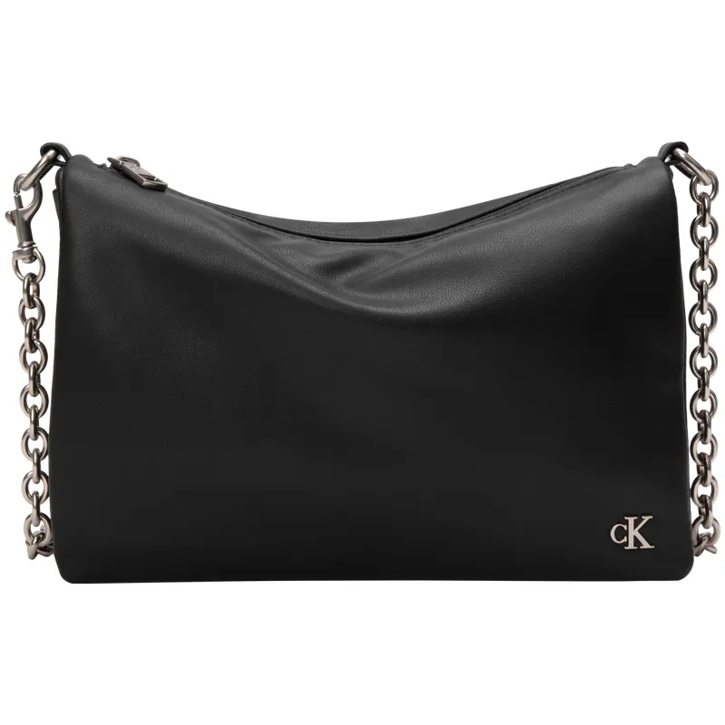 CALVIN KLEIN Synthetic Material Small Square Bag Pillow Bag Crossbody Bag Women's Space Black