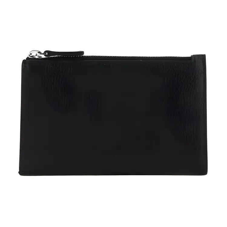 Balenciaga Cow Leather Wallet Men's Black