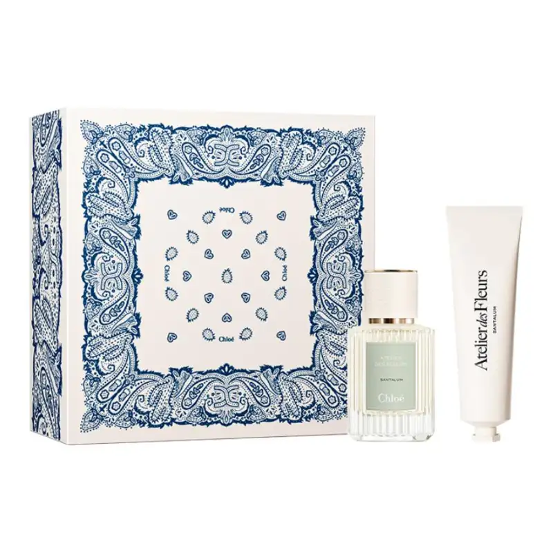 Chloe, perfume sandalwood, cream wooden set, 50 ml, 50 ml