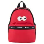 Skechers LeSportsac LePoesi, Collaboration Fabric Backpack Regular Unisex Dark Red