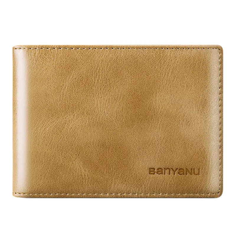 BANYANU Cow Leather Card Holder, Wallet Men's