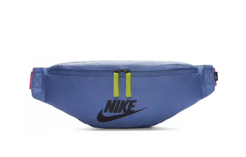Nike Heritage Polyester Fanny Pack Regular Unisex Blue
