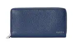 GUCCI Leather Wallet Men's Blue