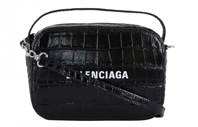 Balenciaga Everyday Leather Handbag, Shoulder Bag Unisex Black