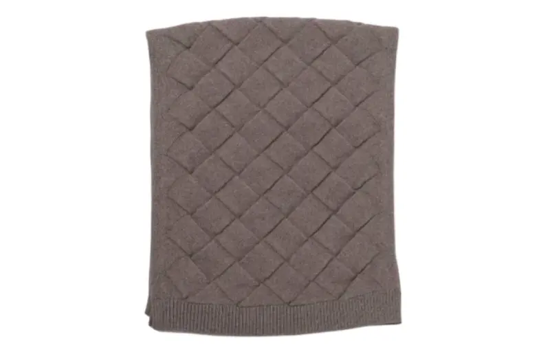 Bottega Veneta Knit Scarves Men's Umber