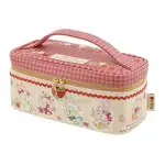 Disney 2024 Duffy And Friends Heart Shaped Strawberry PU Leather Makeup Bag Unisex Multicolor