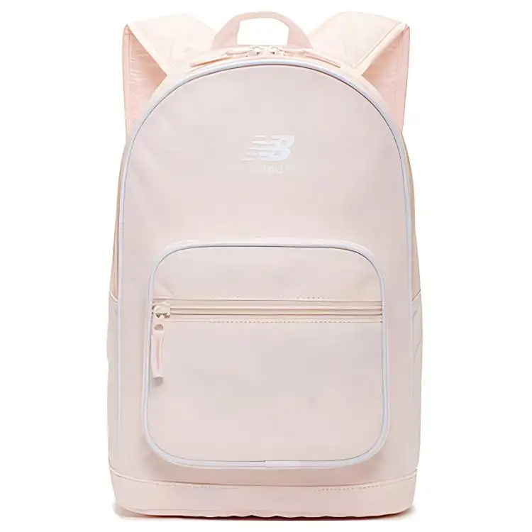New Balance Casual Polyester Backpack Regular Unisex Light Pink