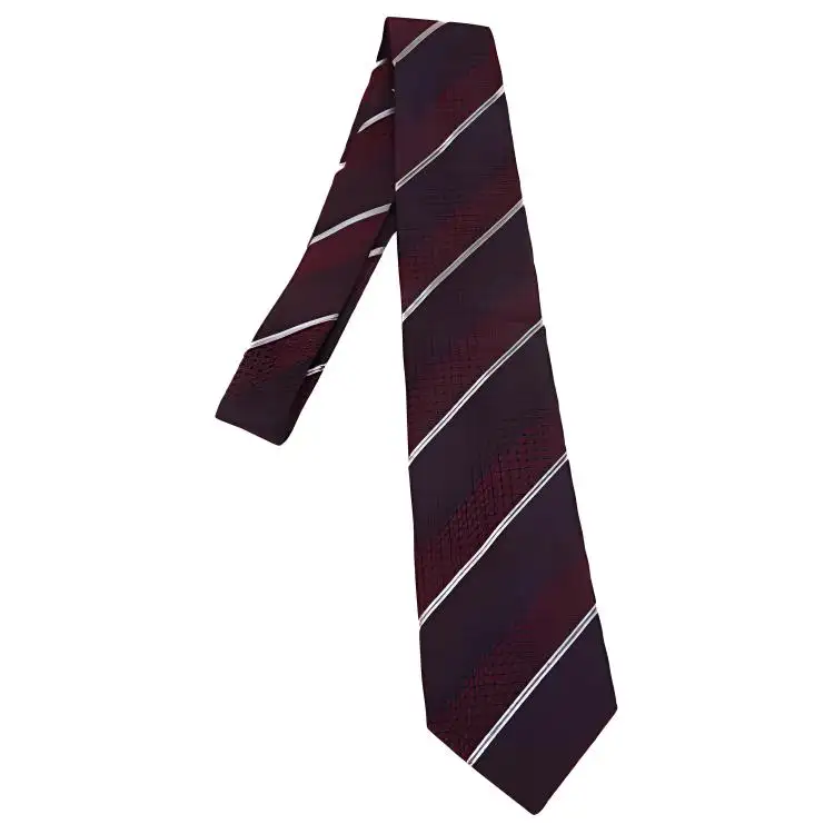 GUCCI Silk Ties Men's Red Black