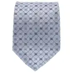 GUCCI Double G Silk Ties Men's Light Blue