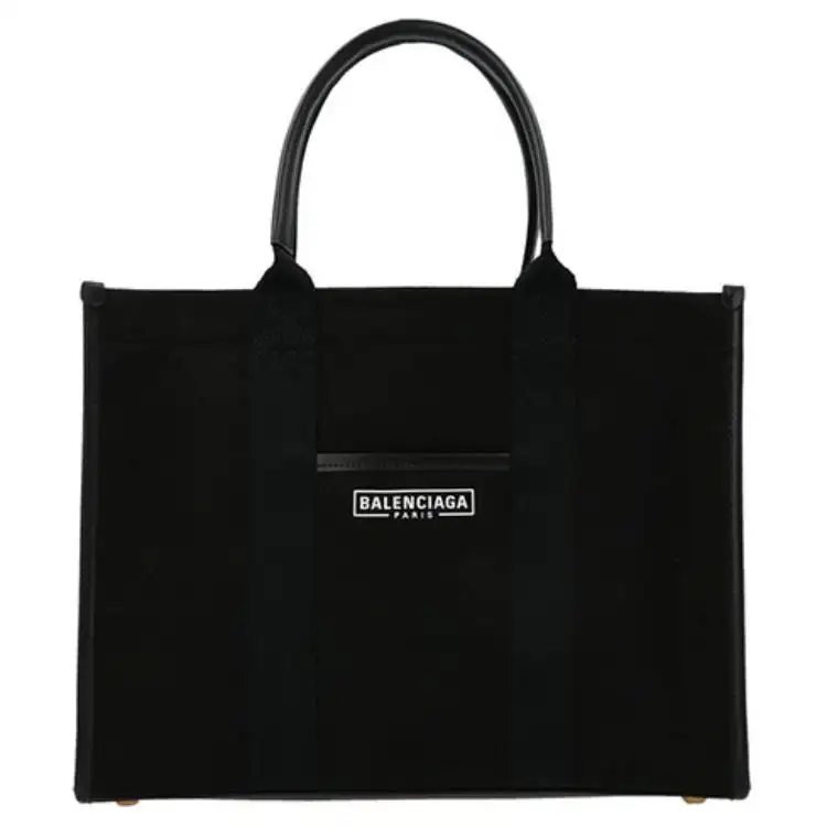 Balenciaga Canvas Bag, Shoulder Bag, Handbag Women's Black