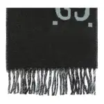 GUCCI Knit Scarves Men's Black