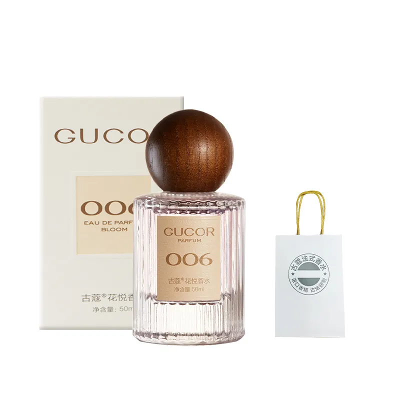 Gukou Flower Charming Fragrance Blooming Perfume Floral Fragrance EDP Natural Petals Woody Light Fragrance Premium Fragrance Long-lasting Fragrance Layered Fragrance 50ml