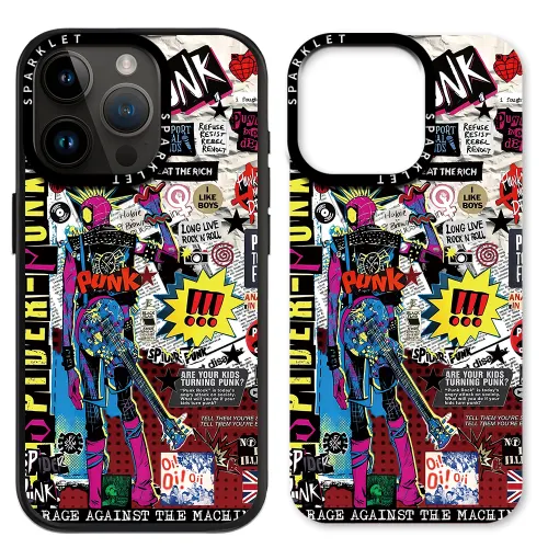 Disney Disney, apple, changeable compatible cartoon phone case charging, material, punk style, 15/14/13/12