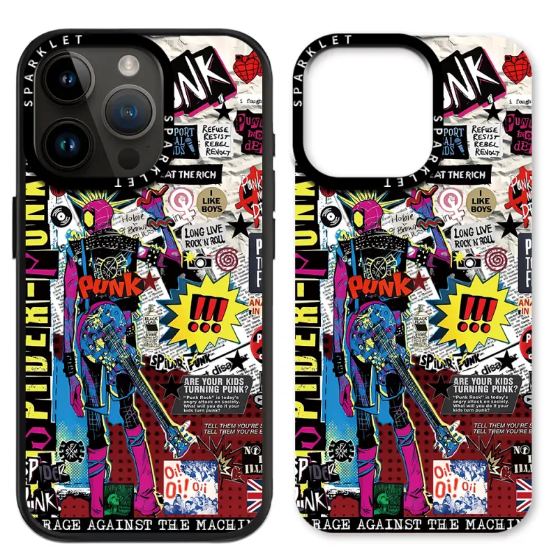 Disney Disney, apple, changeable compatible cartoon phone case charging, material, punk style, 15/14/13/12