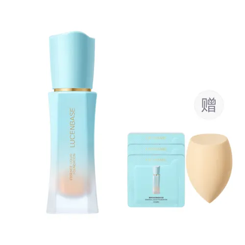 Foundation, moisturizing makeup primer for skin care, transparent nutritious waterproof watercolour for oily skin for dry skin for sensitive skin, long-term effect, protects against sweat, improves skin tone