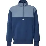 New Balance Jackets Men's Blue Stand Collar Moderate Other