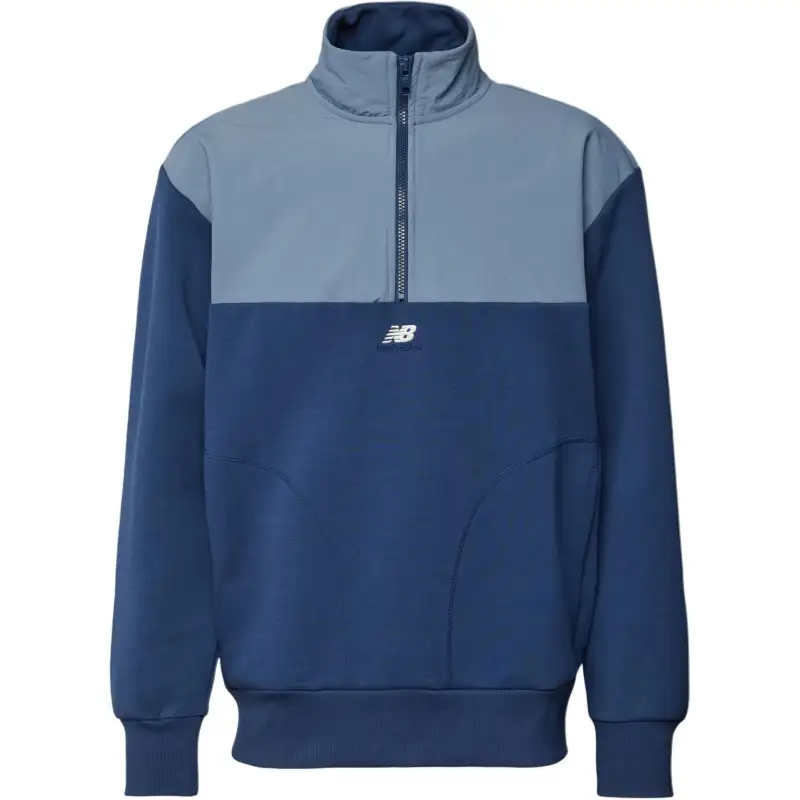 New Balance Jackets Men's Blue Stand Collar Moderate Other