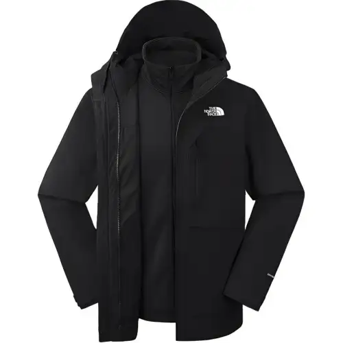 THE NORTH FACE Urban Exploration Waterproof And Windproof To Keep Warm Windbreaker Jacket Men's Cosmic Black