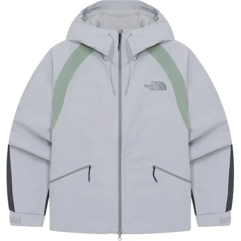 THE NORTH FACE Puffer Jacket Men's Light Gray