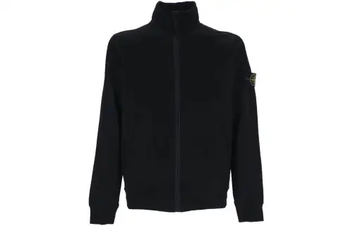 STONE ISLAND High Neck Zip Up Jacket
