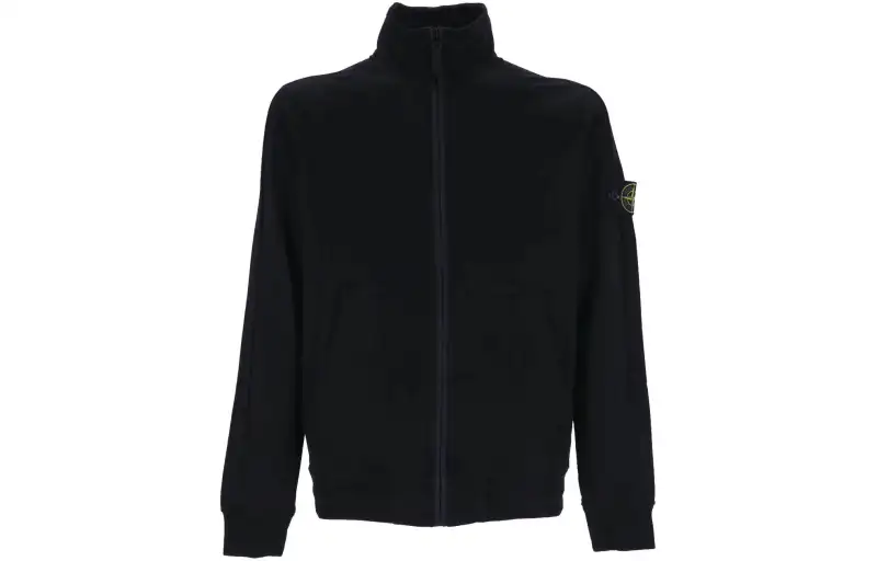 STONE ISLAND High Neck Zip Up Jacket