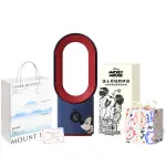 Disney Disney DS09 Bladeless Fan Desktop Silent Small Cooling Fan High Wind Power Long Battery Life Cool Wind Spray Humidification LED Intelligent Digital Display Can Shake His Head USB Charging Strawberry Bear Mickey Minnie Stitch IP