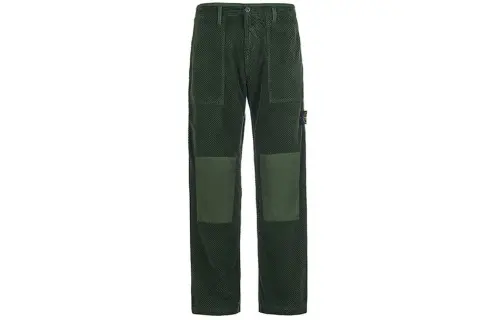 STONE ISLAND Cargo Pants Men's Olive