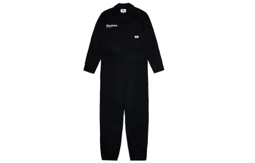 Dickies Jumpsuits Men's Black Lapel Moderate